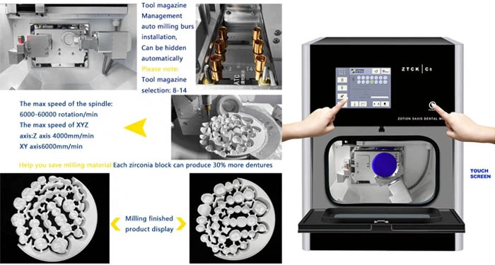 5 axis dental Milling Machine CAD CAM details 5 axis dental Milling Machine CAD CAM details
