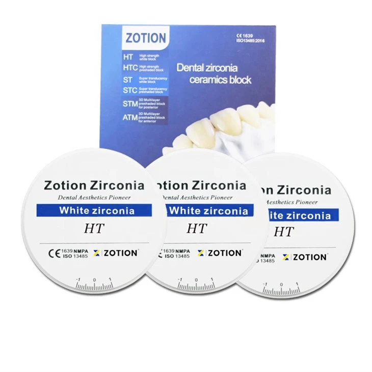 Full Crown Dental Zirconia Block