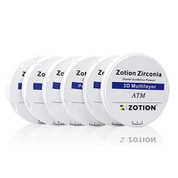 zirkonya diski Ön Çok katmanlı diş Zirkonya boş