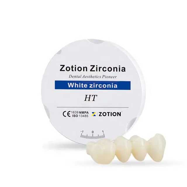 False Teeth Denture Material Dental Zirconia Blank
